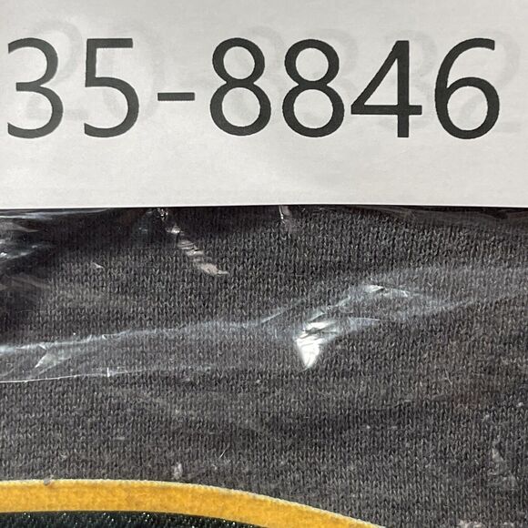 Majestic Green Bay Packers Hoodie Mens Medium Gray Sweatshirt Drawstring Logo - Picture 11 of 11